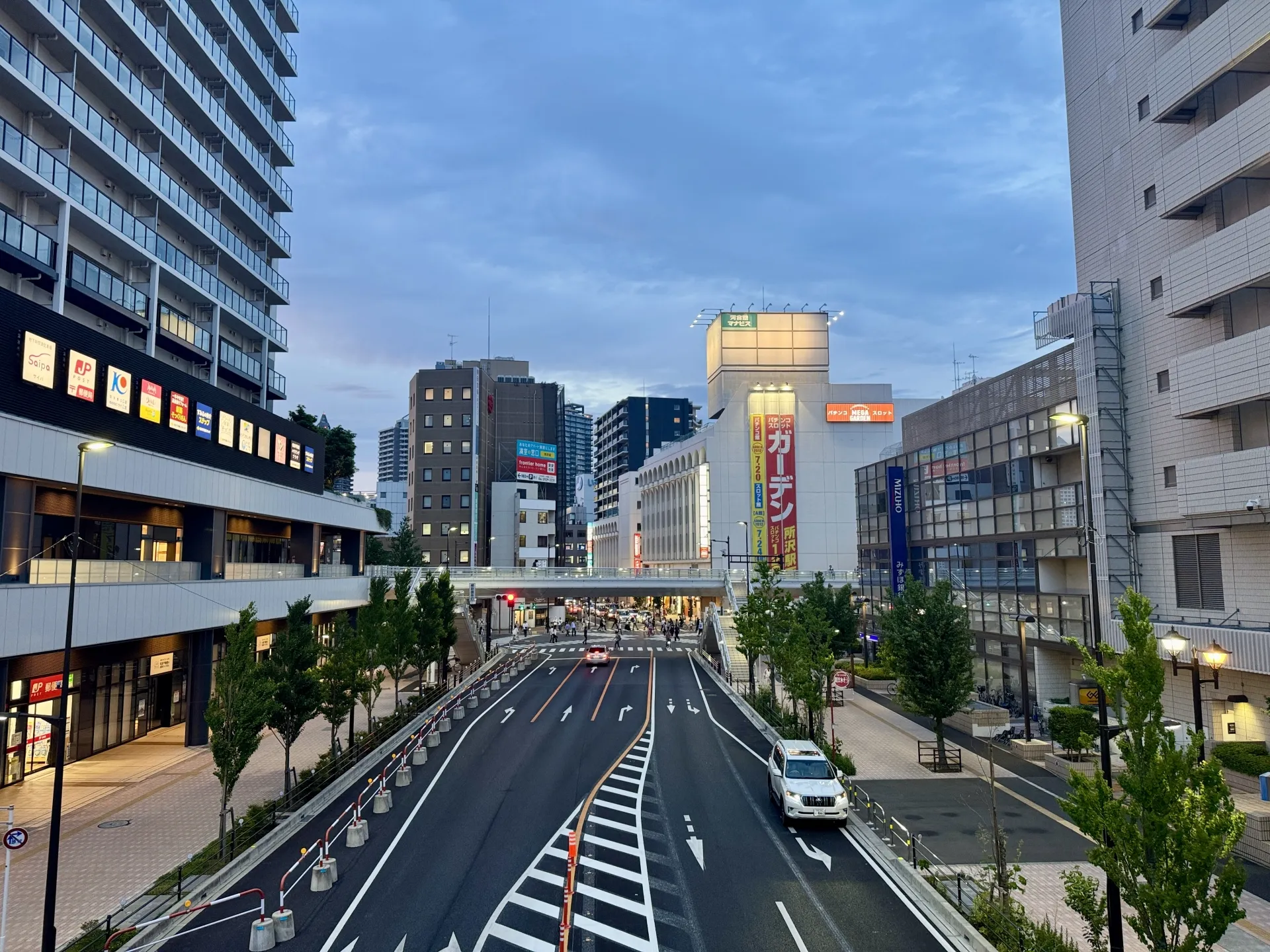 所沢の街並み